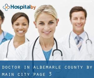 Doctor in Albemarle County by main city - page 3