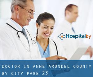 Doctor in Anne Arundel County by city - page 23