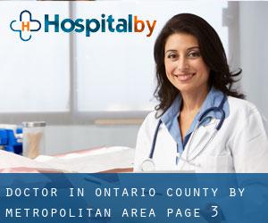 Doctor in Ontario County by metropolitan area - page 3