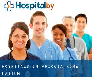 hospitals in Ariccia (Rome, Latium)