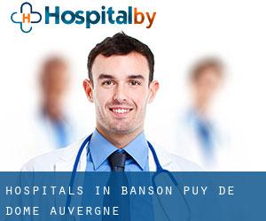 hospitals in Banson (Puy-de-Dôme, Auvergne)