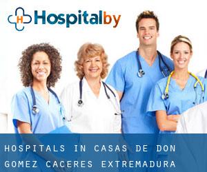 hospitals in Casas de Don Gómez (Caceres, Extremadura)
