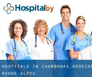 hospitals in Chambonas (Ardèche, Rhône-Alpes)