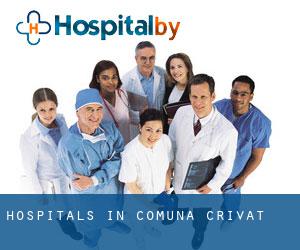 hospitals in Comuna Crivăţ