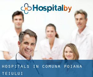 hospitals in Comuna Poiana Teiului