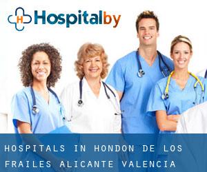 hospitals in Hondón de los Frailes (Alicante, Valencia)