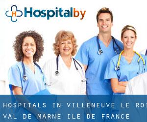 hospitals in Villeneuve-le-Roi (Val-de-Marne, Île-de-France)
